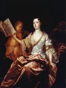 Circle of Pierre Gobert, Portrait of a lady as Saint Cecilia